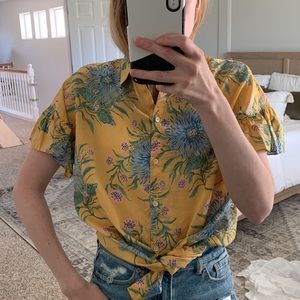 Madewell Floral Shirt